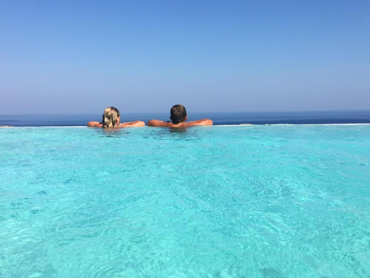 Vilă Sea View In Kalythies With Private Pool Near 3 Beaches