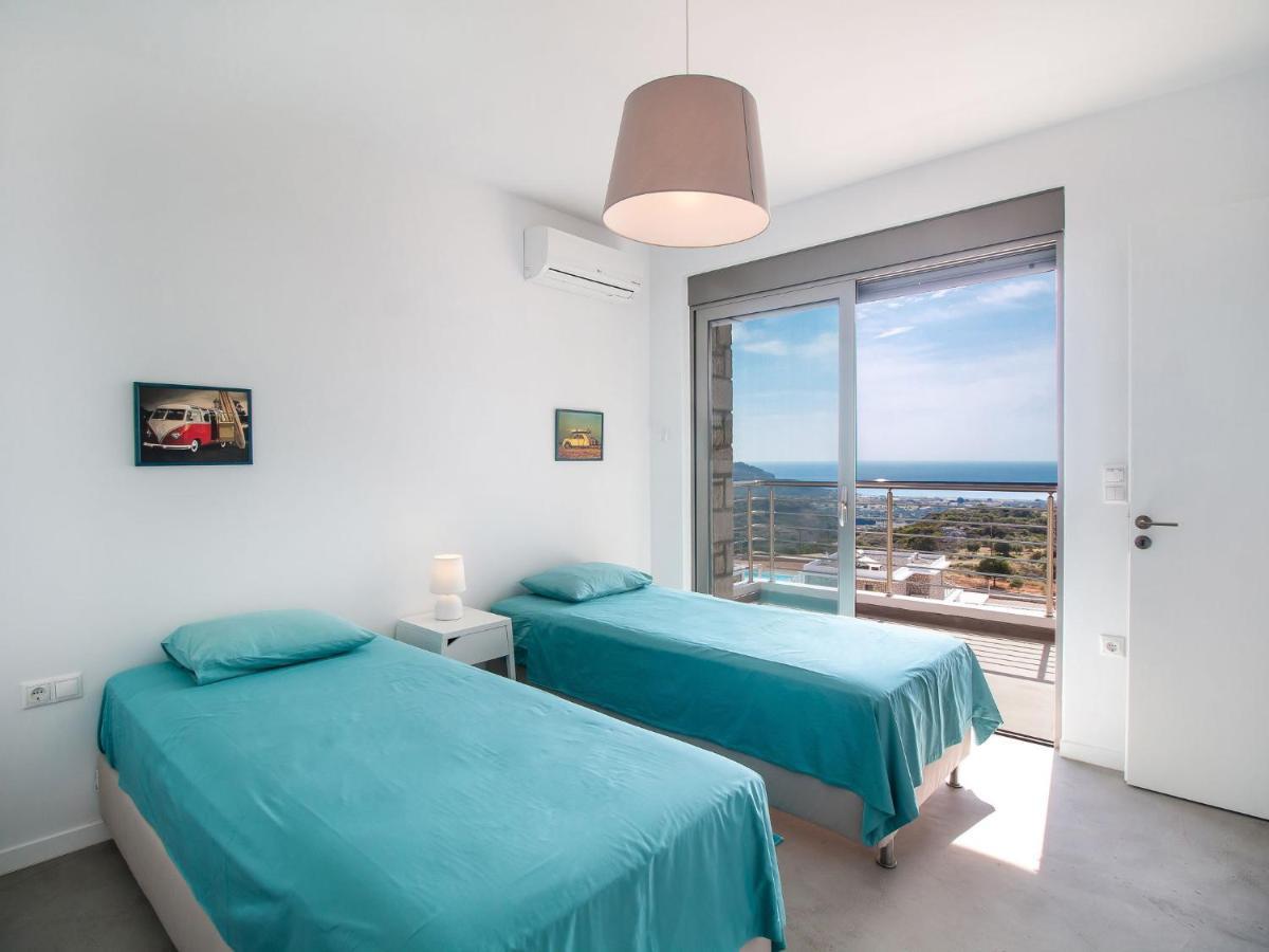 Villa Sea View In Kalythies With Private Pool Near 3 Beaches *